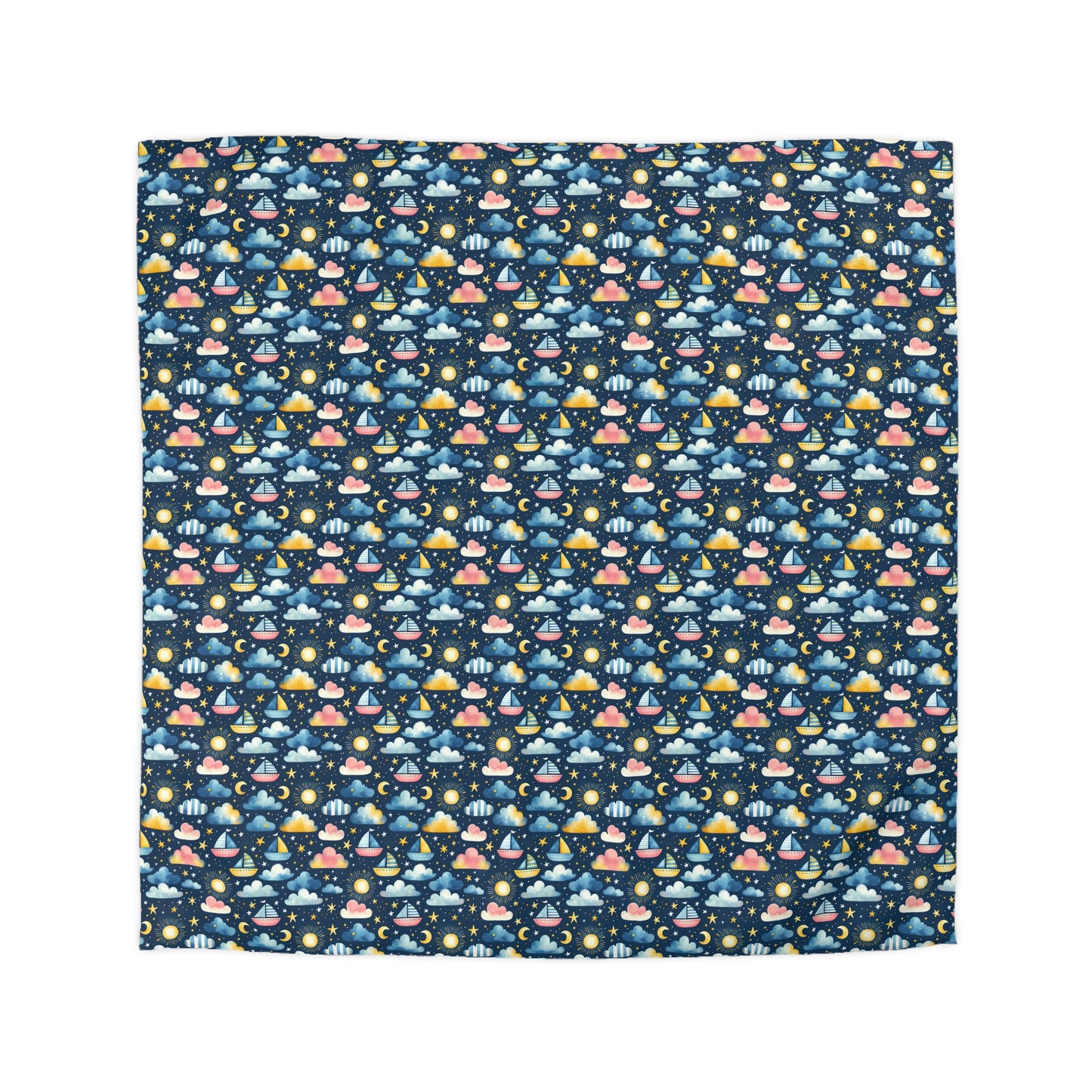 Night Sail Dreams Microfiber Duvet Cover