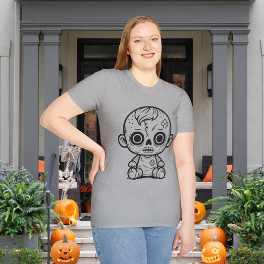 Zombie Baby Adult T-shirt