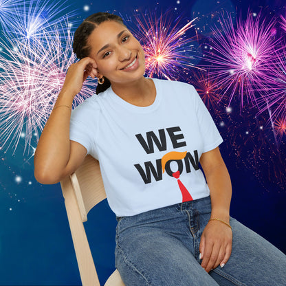 We Won (Hair) Adult T-shirt