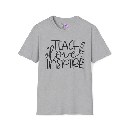 Teach Love Inspire Adult T-shirt