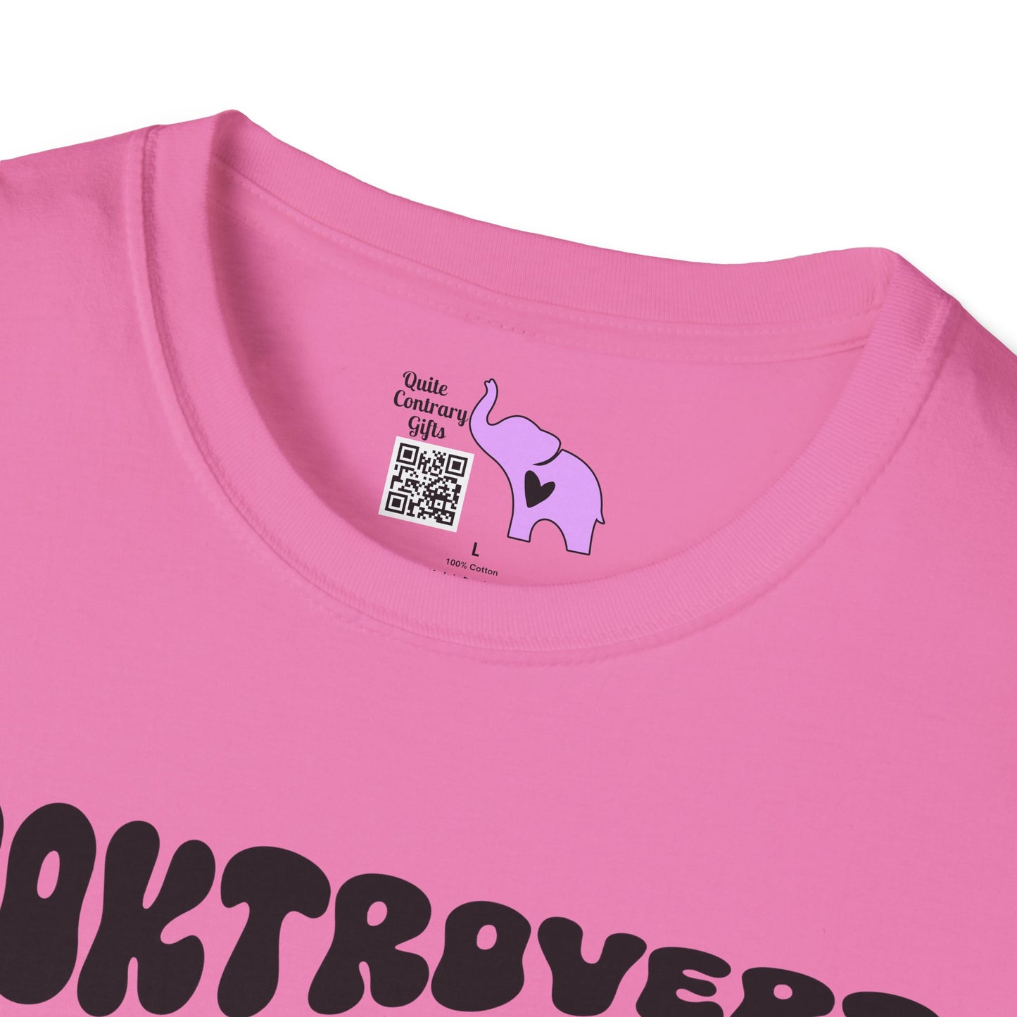 Booktrovert Adult T-shirt