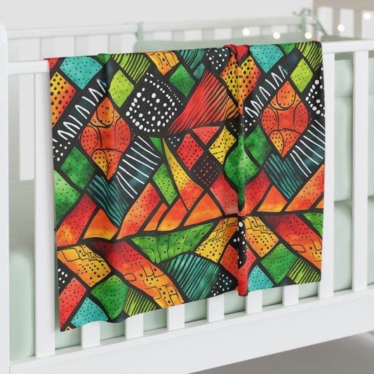 Abundance Rhythm Swaddle Blanket