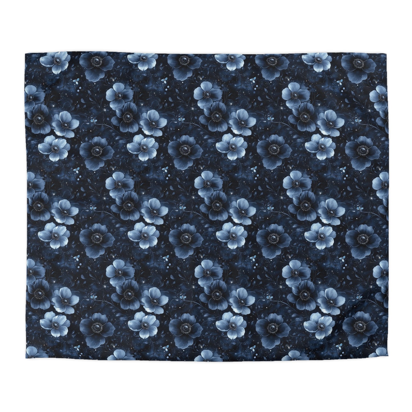Midnight Blossoms Duvet Bedding Set