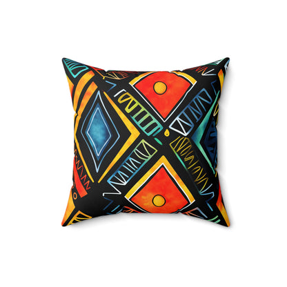 Abundance Rhythm Throw Pillow