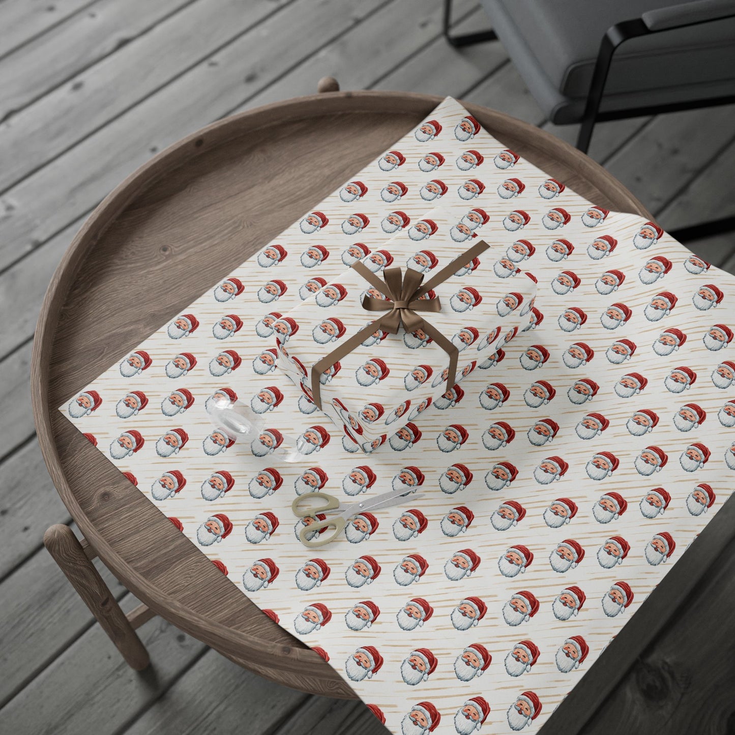 Jolly Old St. Nick Wrapping Paper