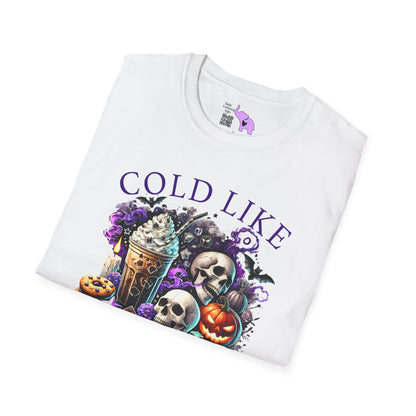 Cold Like My Soul Coffee Club Adult T-shirt