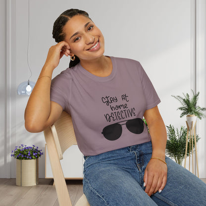 Stay At Home Detective Adult T-shirt