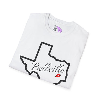 Bellville Texas Adult T-shirt