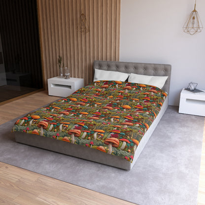 Enchanted Caps Microfiber Duvet Cover