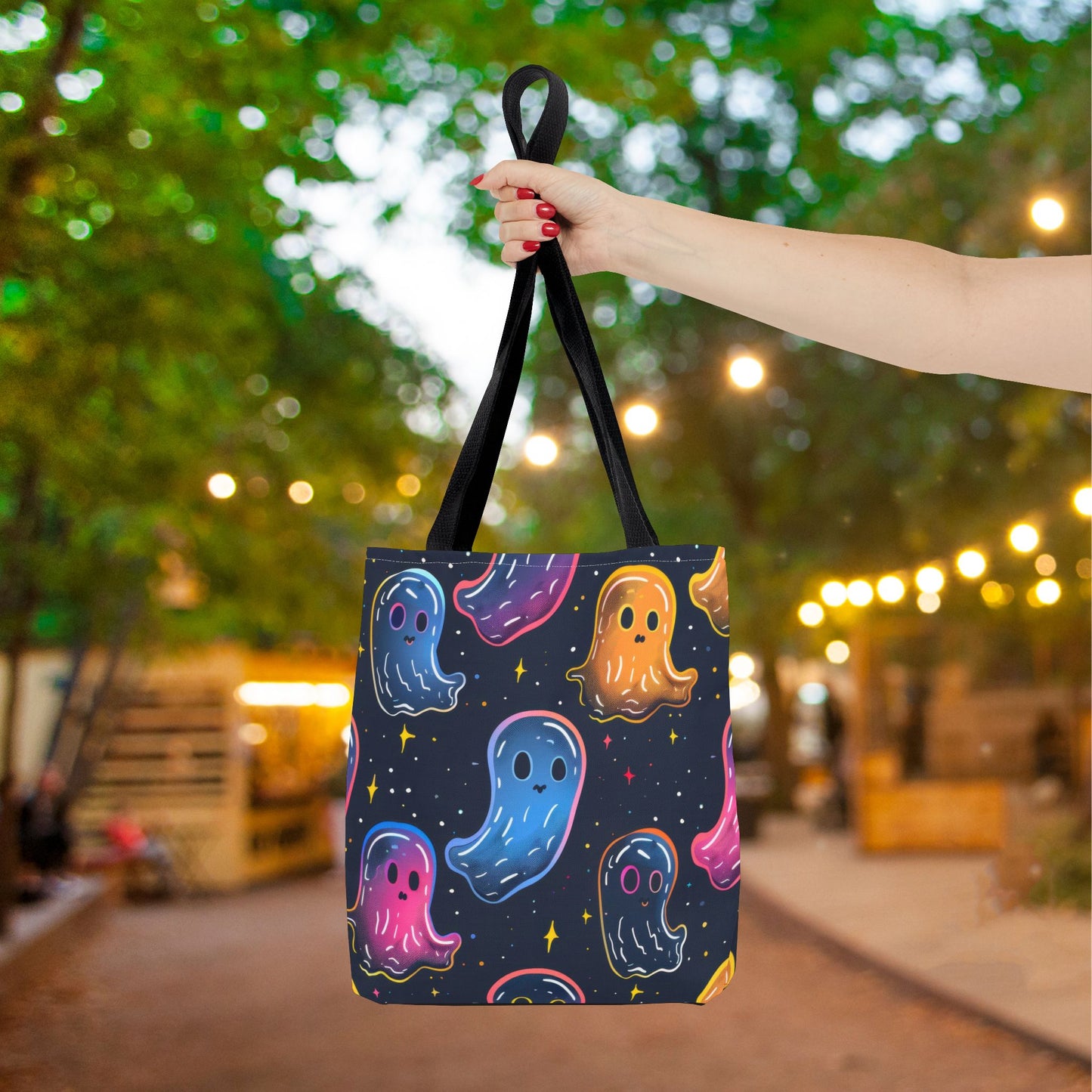 Neon Hunters Canvas Tote Bag