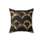 Gilded Elegance Throw Pillow