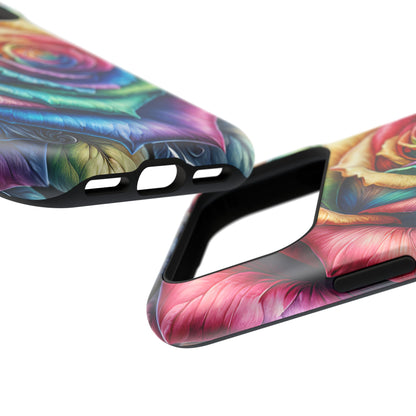 Colorful Rose MagSafe® Compatible Tough Case for iPhone