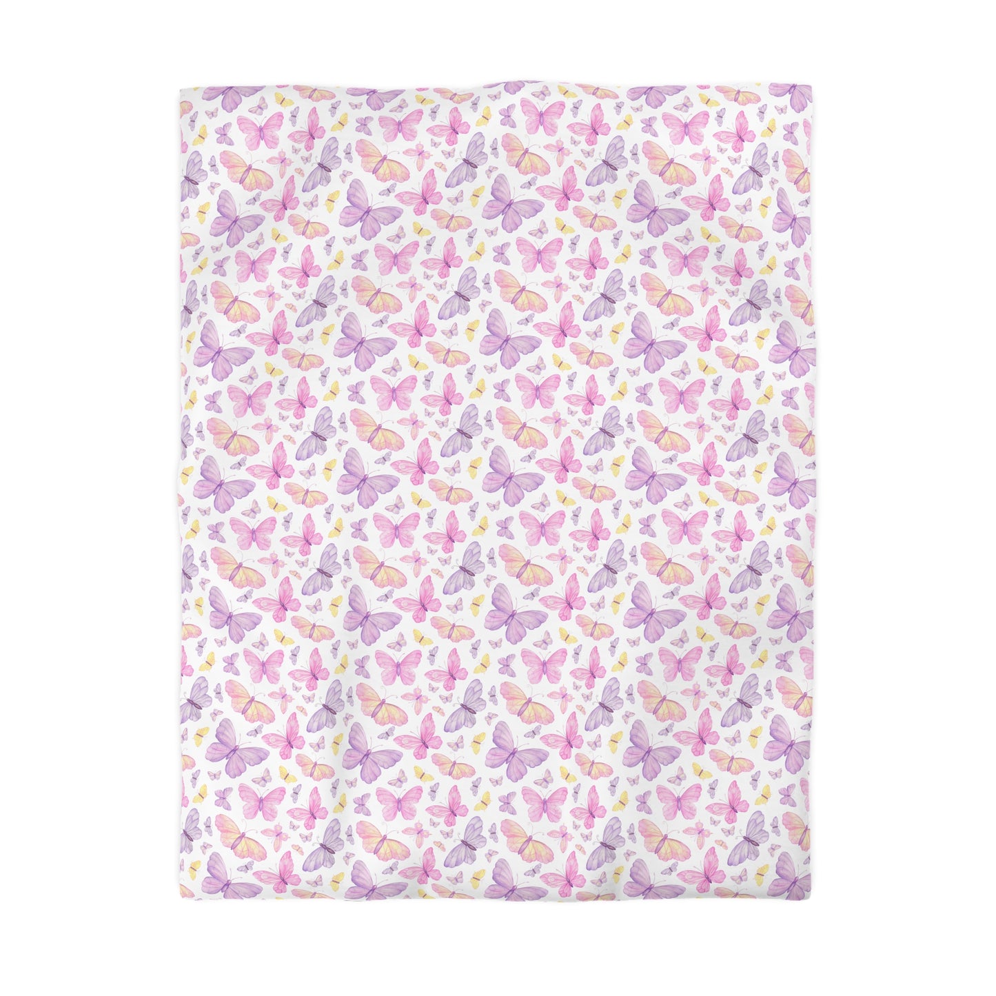 Pastel Butterfly Dreams Duvet Bedding Set
