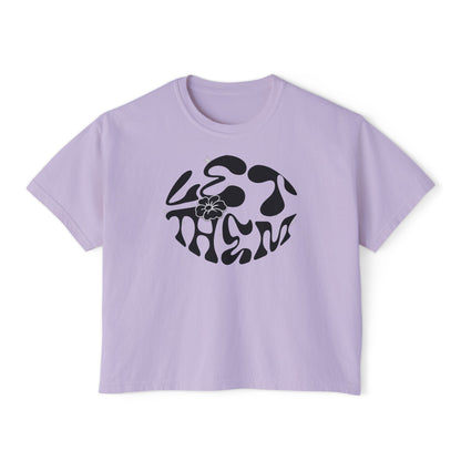 Let Them Women's Boxy Tee