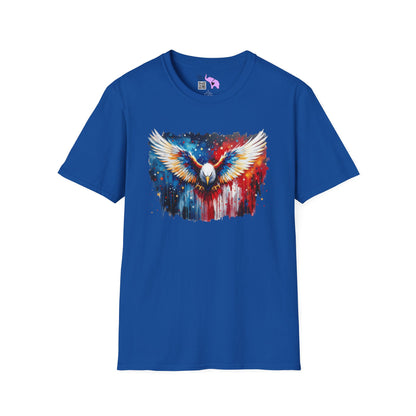 American Bald Eagle in Flight Adult T-shirt