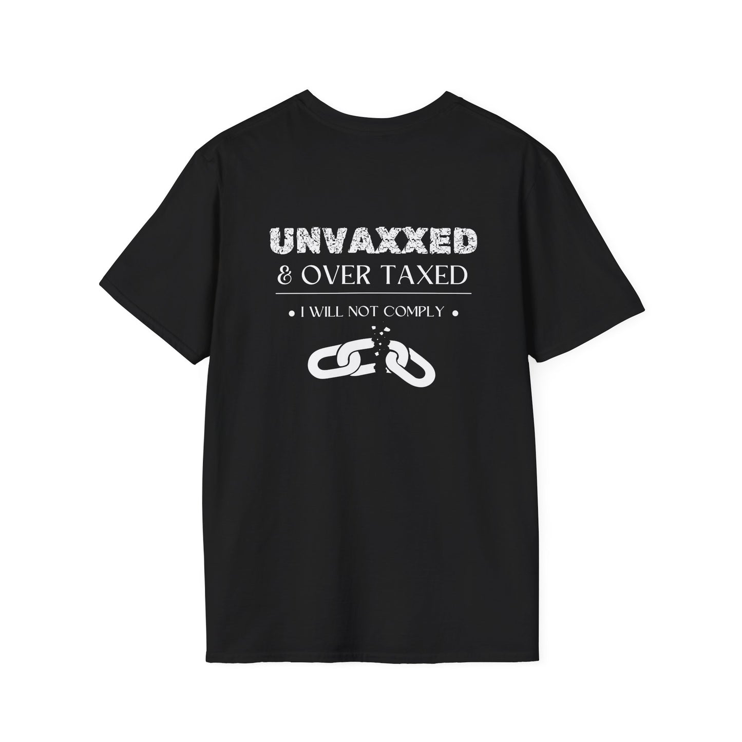 Unvaxxed & Over Taxed Adult T-shirt