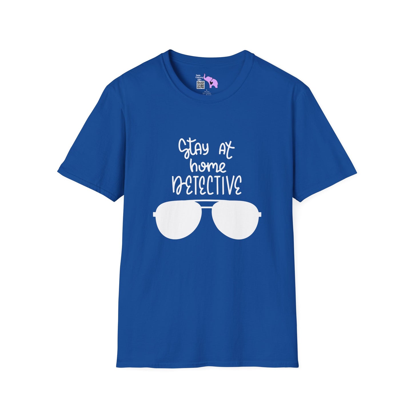 Stay At Home Detective Adult T-shirt