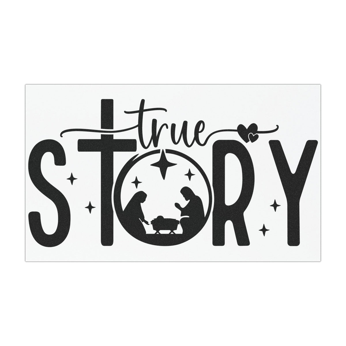 Nativity "True Story" Car Magnet