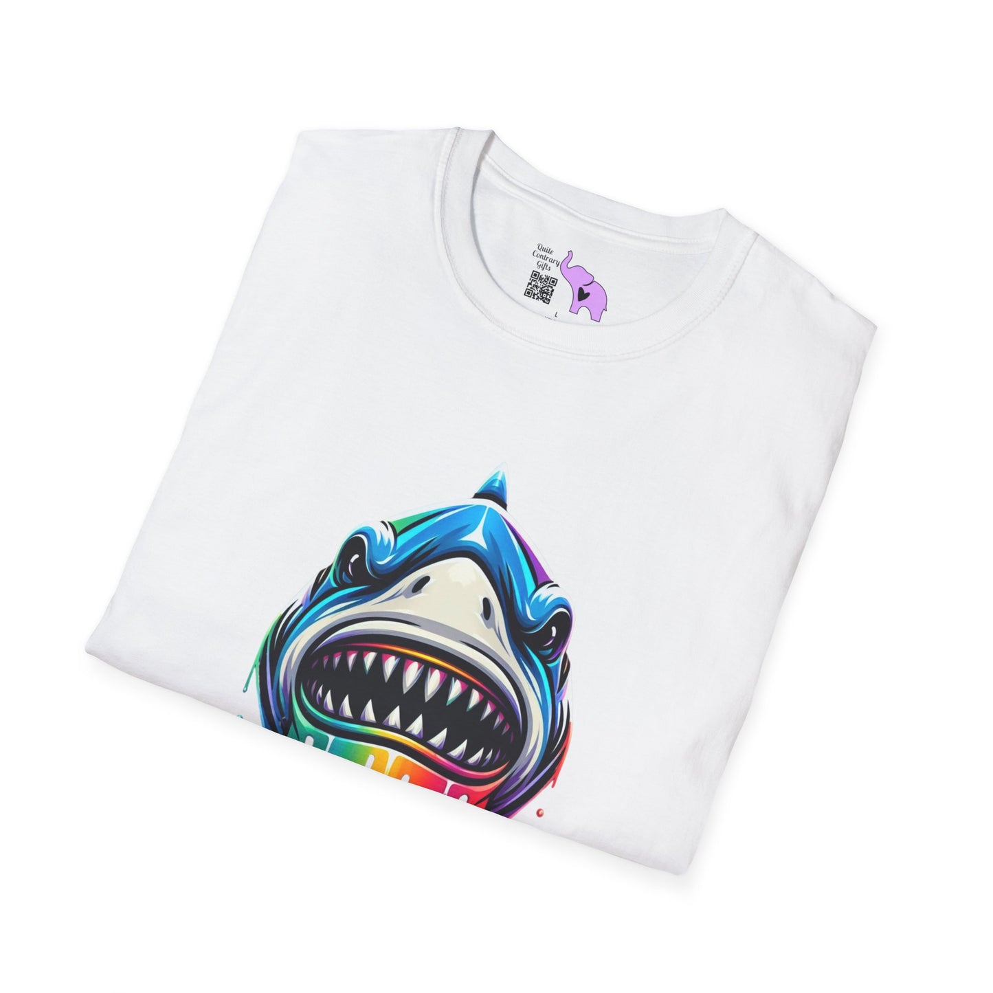 Colorful Shark T-shirt