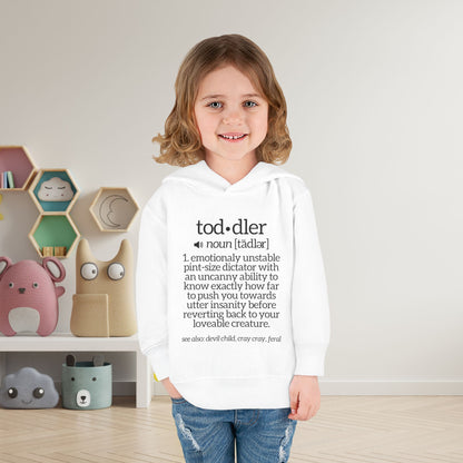 Toddler Definition Toddler Hoodie
