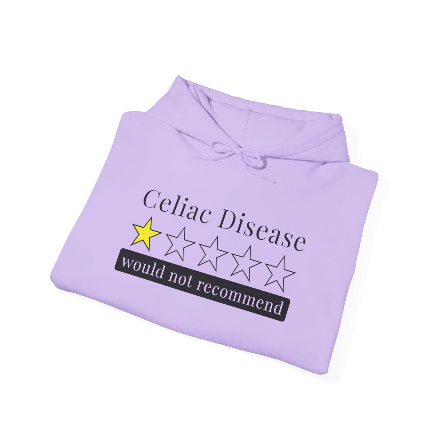 Celiac Disease 1 Star Would Not Recommend Heavy Blend™ Hooded Sweatshirt