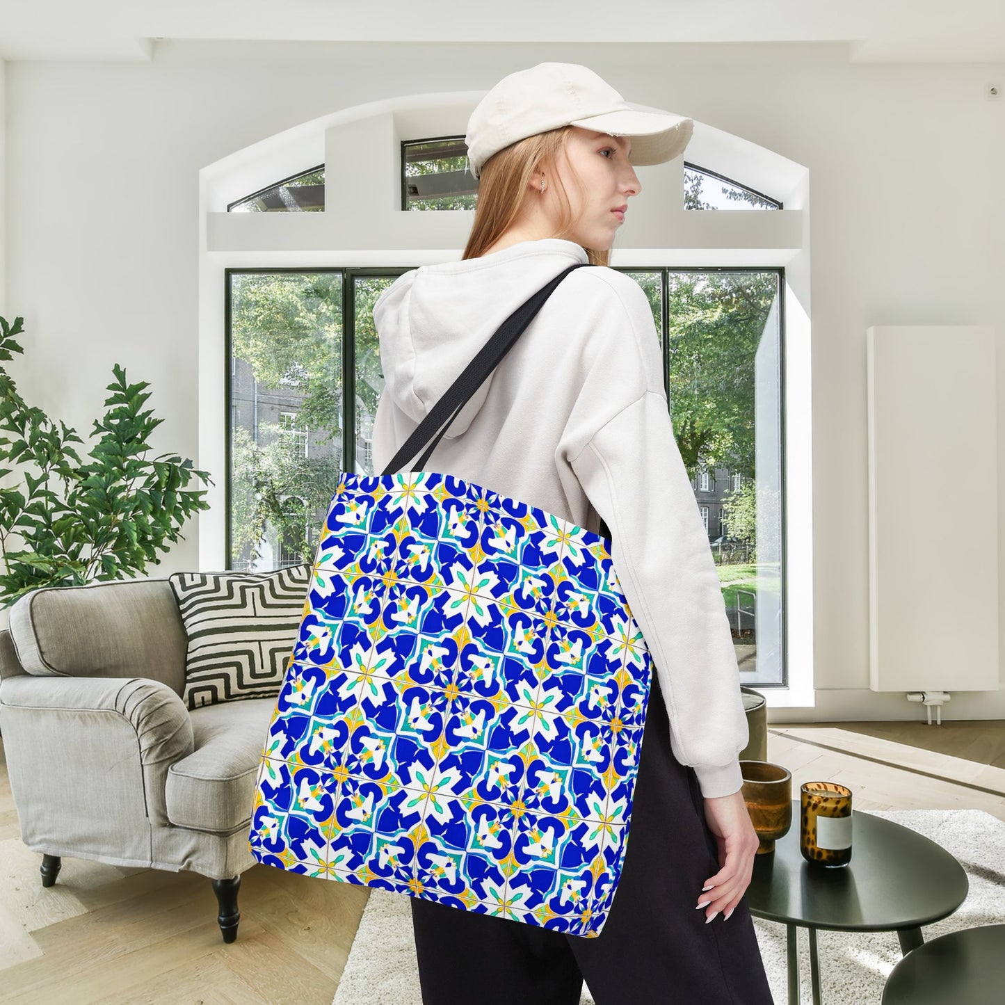 Blue Horizon Canvas Tote Bag