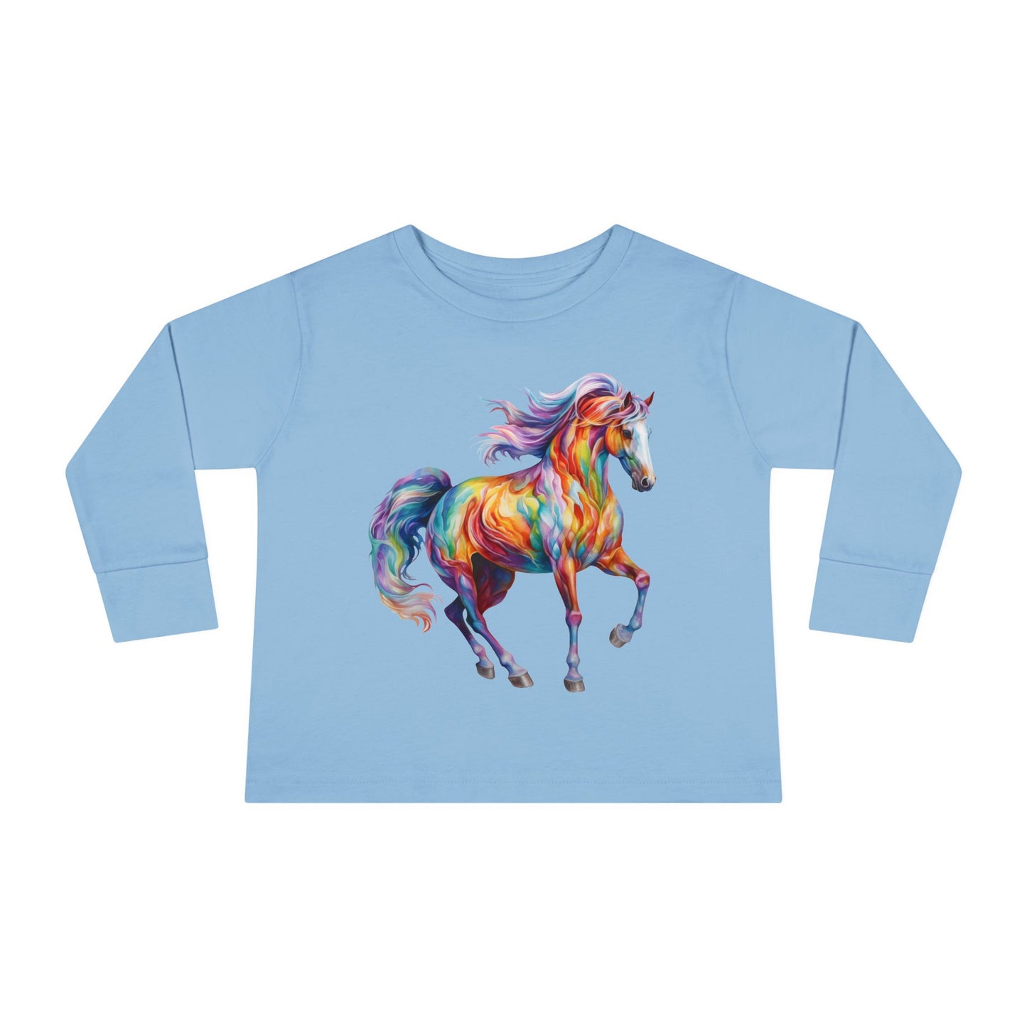 Dreamscape Stallion Toddler Long Sleeve Tee