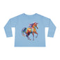 Dreamscape Stallion Toddler Long Sleeve Tee