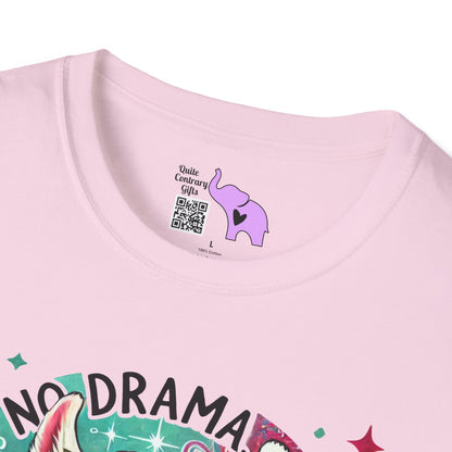 No Drama Just Llama Adult T-shirt