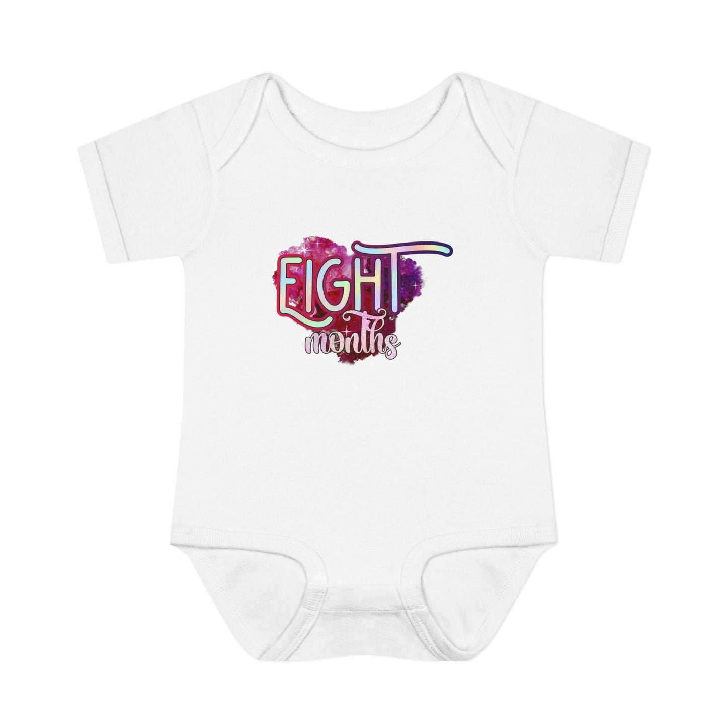Stardust Baby Milestone Bodysuit-Eight Months