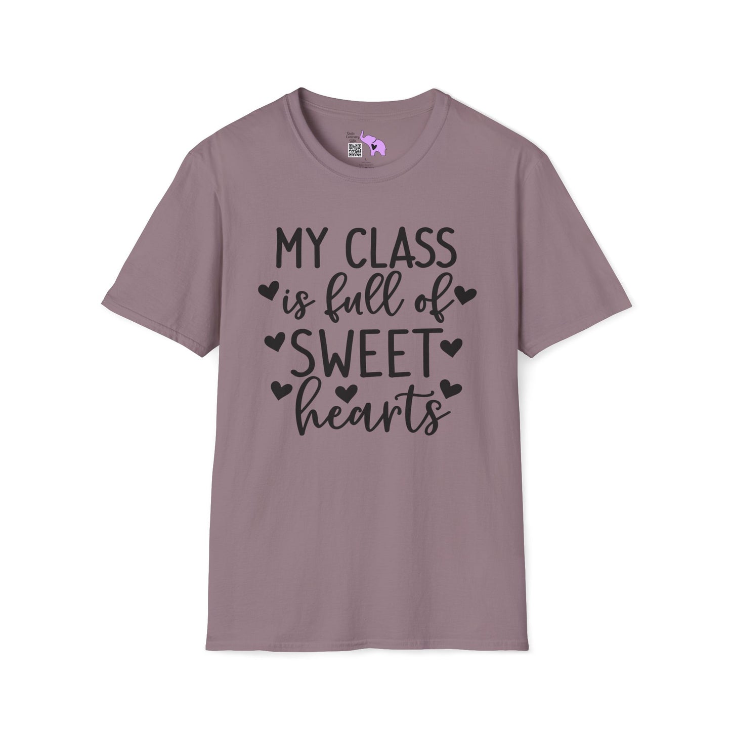 My Class is Full of Sweet Hearts Adult T-shirt