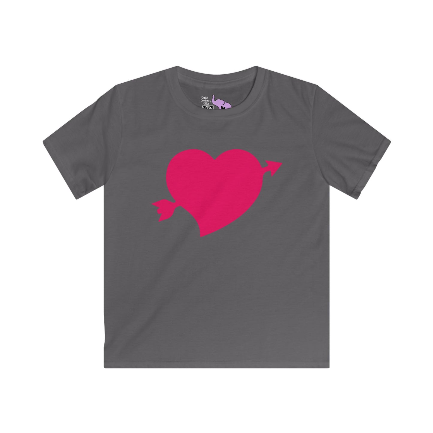 Heart 7 Youth Softstyle Tee