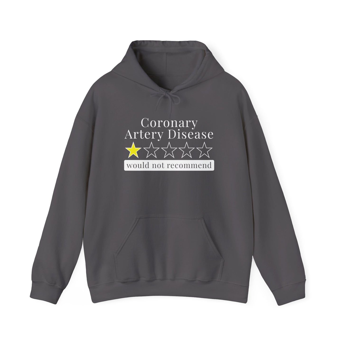 Coronary Artery Disease 1 Star Would Not Recommend Heavy Blend™ Hooded Sweatshirt