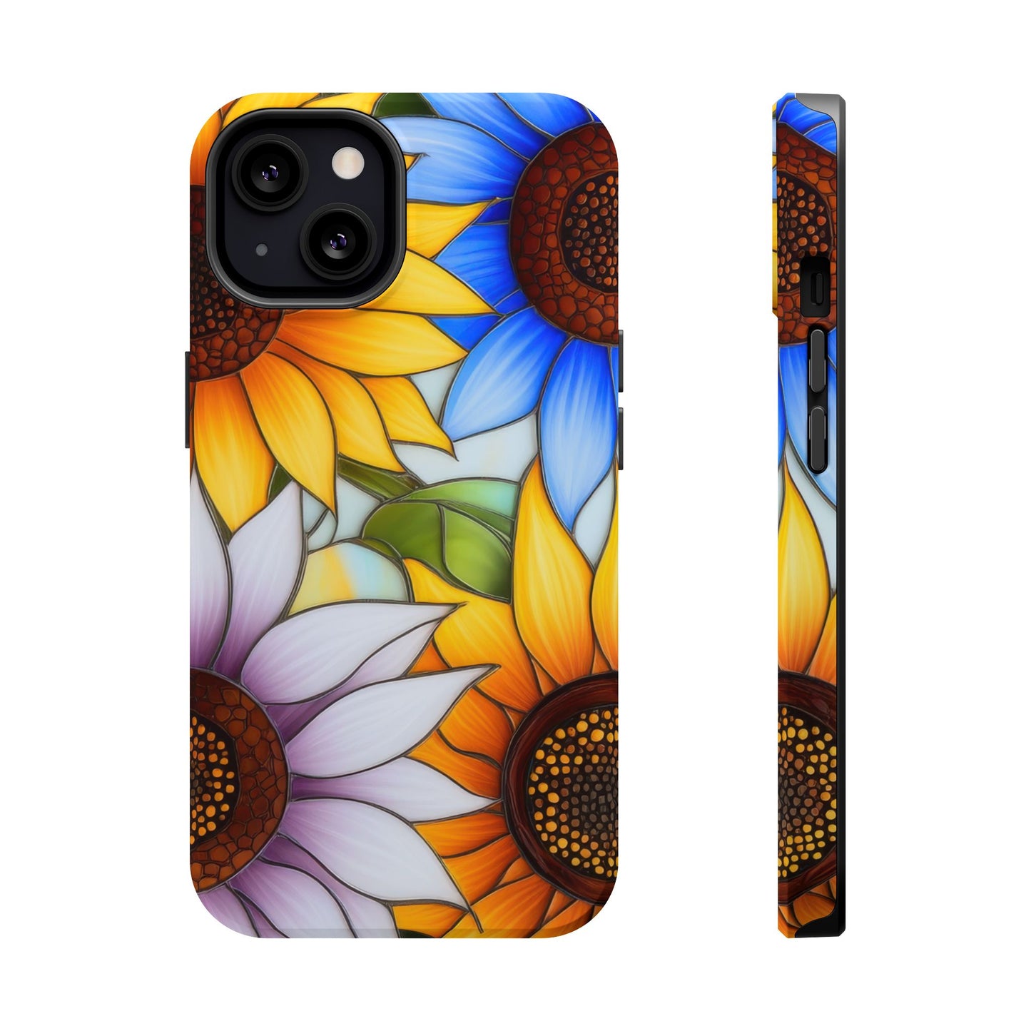 Colorful Sunflowers MagSafe® Compatible Tough Case for iPhone