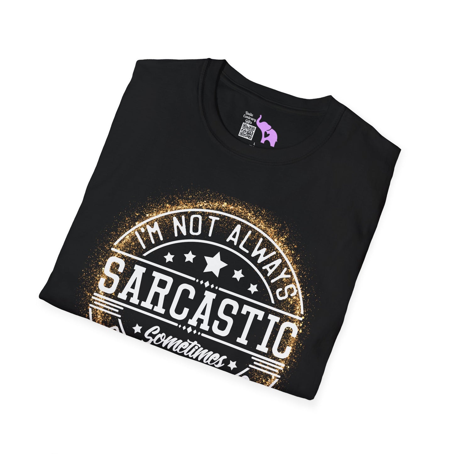 I'm Not Always Sarcastic, Sometimes I'm Sleeping Adult T-shirt