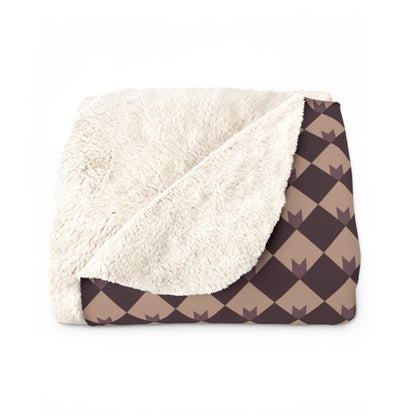 Diamond Bloom-Crimson & Plum Basic Bedding Set