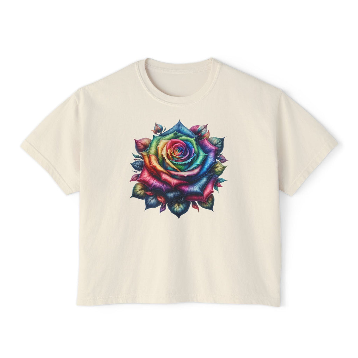 Colorful Rose Women's Boxy Tee