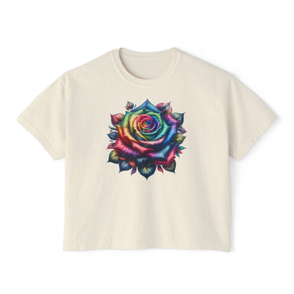 Colorful Rose Women's Boxy Tee