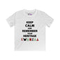 Keep Calm and Remember Your Heritage Kwanzaa Youth Softstyle Tee