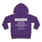 ""Terddler Definition Toddler Hoodie