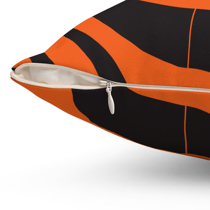 Tiger Stripes Throw Pillow