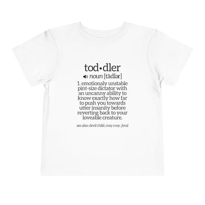 Funny Toddler Definition Toddler Tee