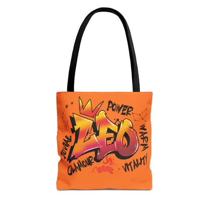 Leo Street Art Canvas Tote Bag