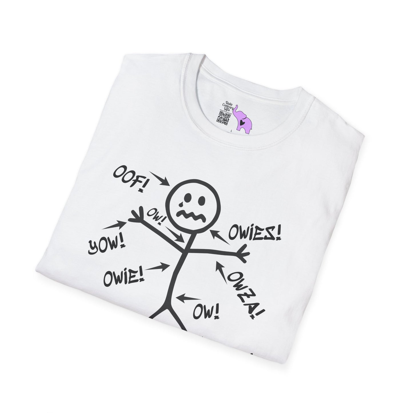Ow! It All Hurts Adult T-shirt