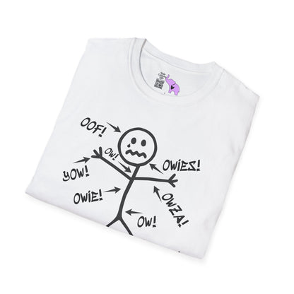 Ow! It All Hurts Adult T-shirt