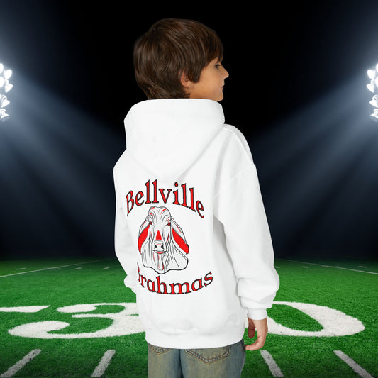 Bellville Brahmas Youth Heavy Blend Hoodie