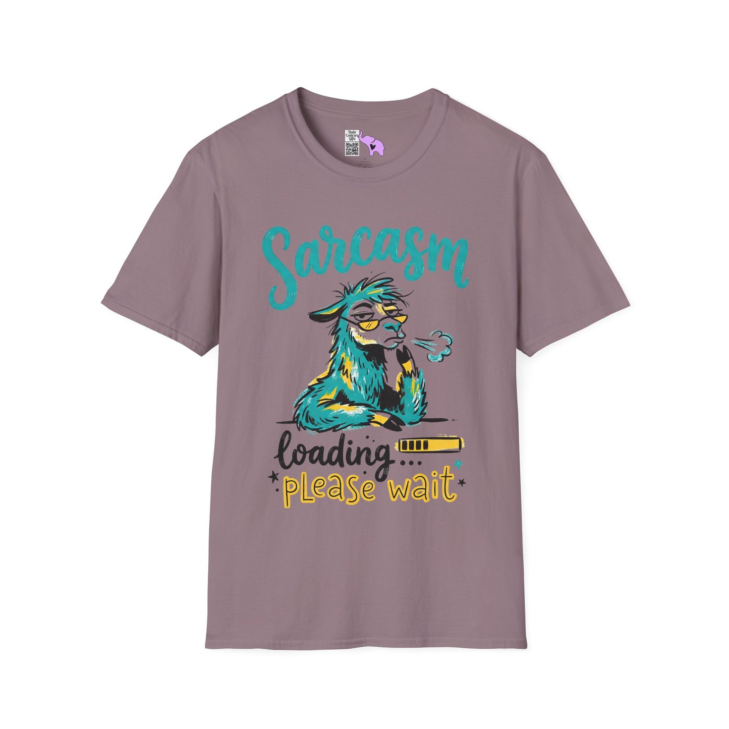 ""Sarcasm Loading Please Wait (Llama) Adult T-shirt