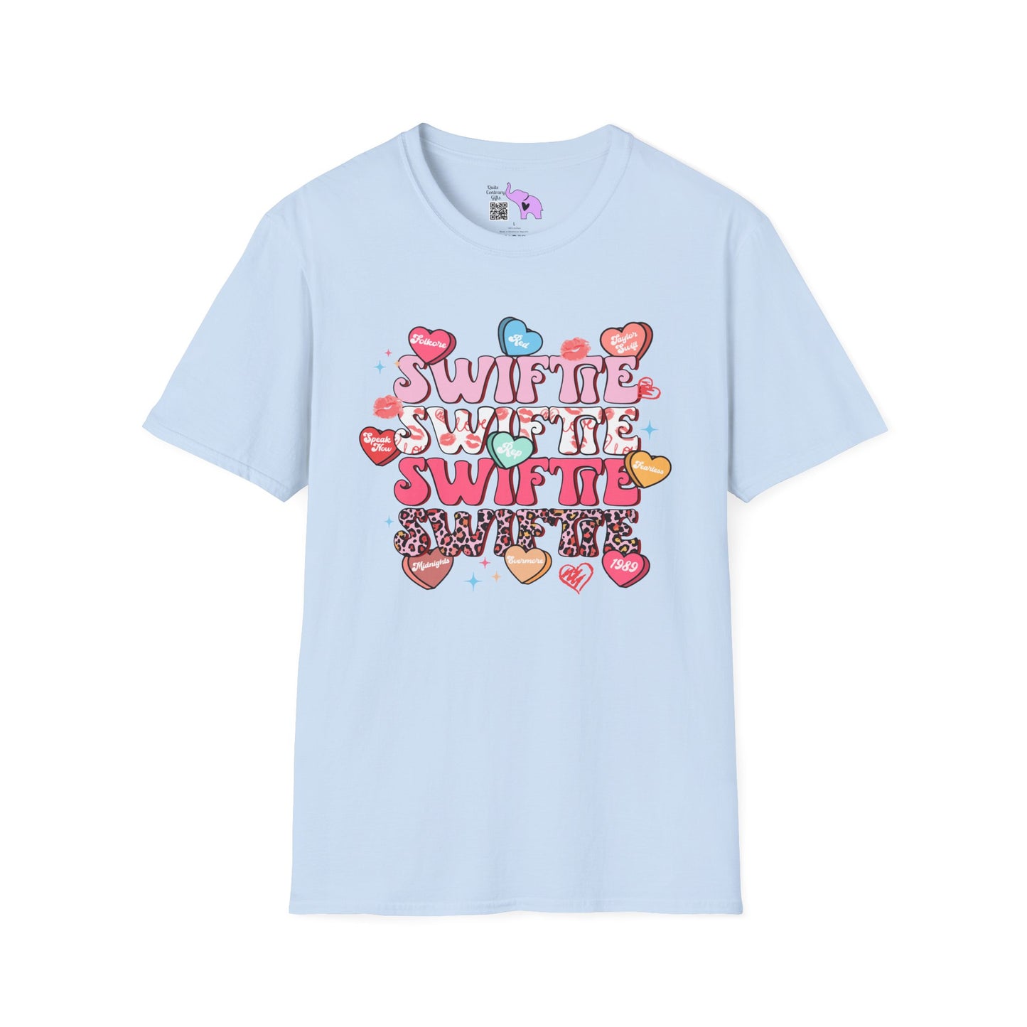 Swiftie Hearts Adult Unisex Tshirt