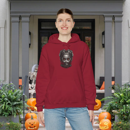 Creepy Doll 2 Heavy Blend™ Hooded Sweatshirt