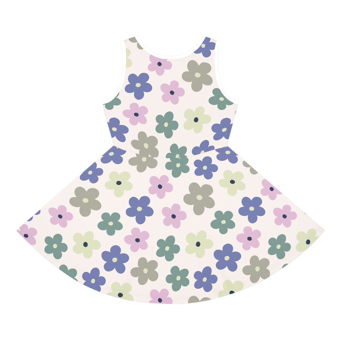 Earthbound Blooms Girls' Sleeveless Sundress